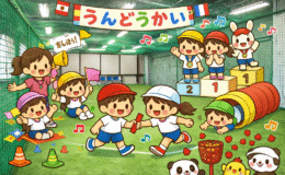 保育園の運動会で利用いただきました